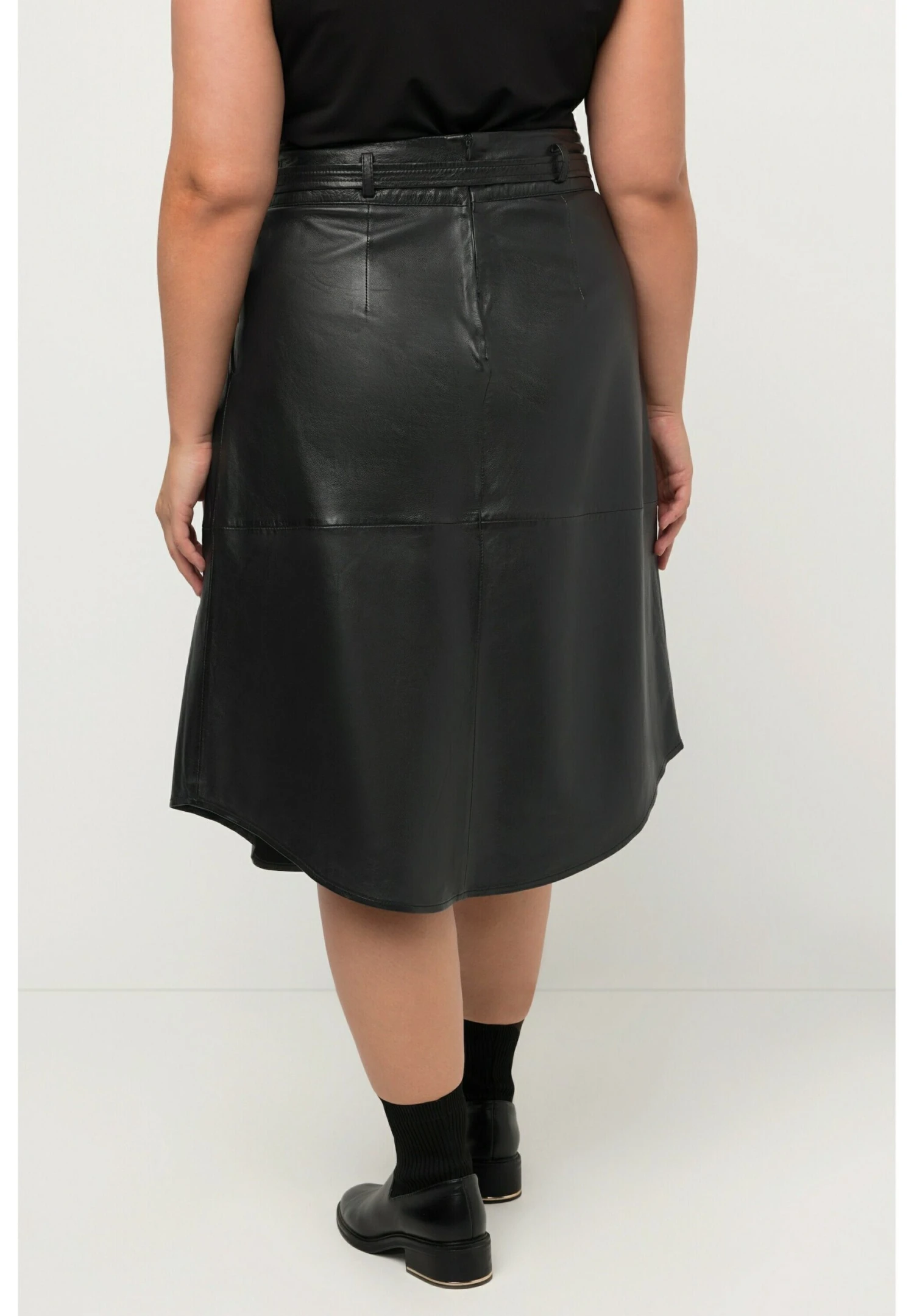 Ulla Popken Spódnica Trapezowa - Noir 5 Ulla Popken Spódnica Trapezowa - Noir - obrazek 3