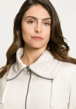 Ulla Popken Bluza Rozpinana - Graubeige -Lindex 2b8d9fab278f45c2951e379d8a43ed60