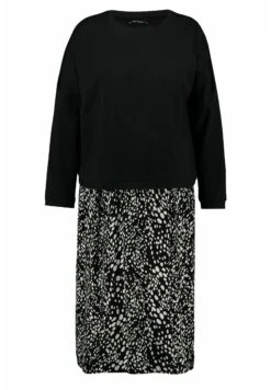 Ulla Popken Długa Sukienka - Schwarz