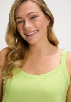 Ulla Popken Podkoszulki - Kiwigrün -Lindex 2c91113aca9e498cae53172ba5280267