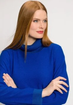 Ulla Popken LANGARM - Bluza - Royalblau -Lindex 2d16686516db4d6093238846772fe9b9