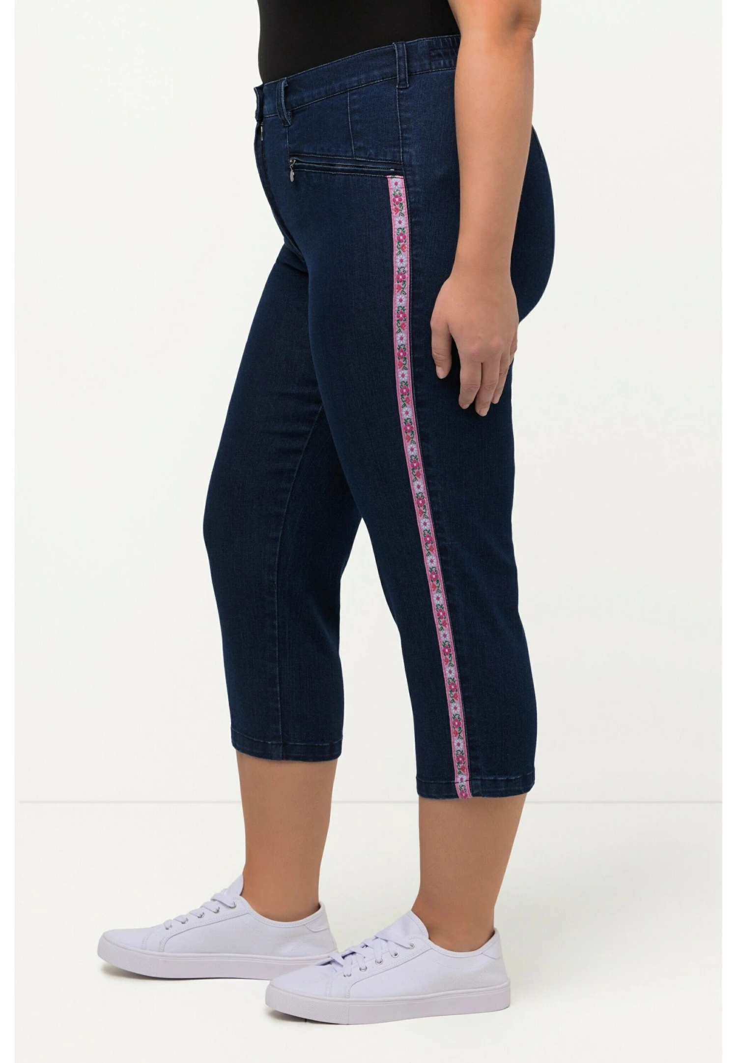 Ulla Popken Jeansy Slim Fit - Jean Bleu Foncé 6 Ulla Popken Jeansy Slim Fit - Jean Bleu Foncé - obrazek 4