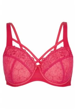 Ulla Popken STIKSEL CUP - Biustonosz Z Fiszbiną - Sorbet Pink -Lindex 2d9345b31a5f44ada461dce3630a072d