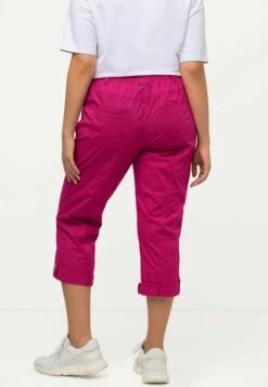 Ulla Popken Spodnie Materiałowe - Fuchsia Pink -Lindex 2e6ec91e1a2f48d0801b2781ab5bce0d