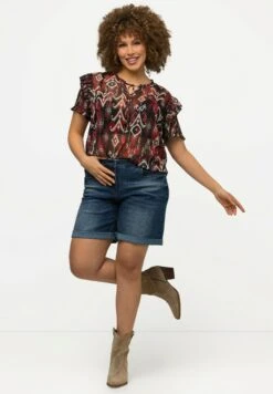 Ulla Popken Szorty Jeansowe - Jean Bleu Foncé -Lindex 2ea8b13f70b9485d9df4b27523395286