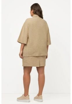 Ulla Popken 3D-STRUKTUR KRAGEN 3/4-ARM - Kardigan - Popcorn -Lindex 2efeb0119db04329abdf32fc68609a84