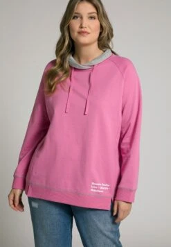 Ulla Popken Bluza - Dunkles Rosa