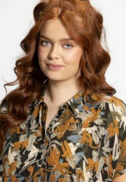 Ulla Popken Koszula - Zwart -Lindex 318fb2c55a1446a180f5cb4269fb01a8