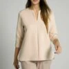 Ulla Popken Bluza - Beige -Lindex 31b3149498f84b4aaf0b632181699eea