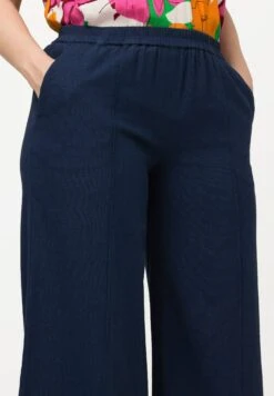 Ulla Popken Spodnie Materiałowe - Stahlblau -Lindex 31b670ae3649497197c71b61d50e548e
