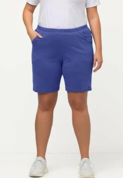 Ulla Popken Spodnie Treningowe - Blauw Paars