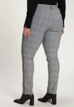 Ulla Popken Spodnie Materiałowe - Grey -Lindex 34511e23d7e8412bbb02356c15522e68