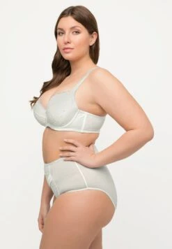 Ulla Popken Biustonosz Z Fiszbiną - Blanc Neige -Lindex 350c1fd1014342829309c29921b63ba3