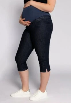 Ulla Popken Jeansy Skinny Fit - Dark Blue Denim -Lindex 3610a4dc96f94d0e92ec64532be5d9c6