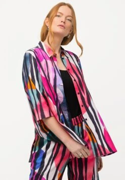 Ulla Popken COL ET MANCHES 3/4 - Koszula - Blanc Neige -Lindex 36453bfccef944f4aa80ef438ab2fda3