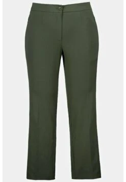 Ulla Popken Spodnie Materiałowe - Olivgrau -Lindex 36f15a6276984b0fb3e34462f9479228