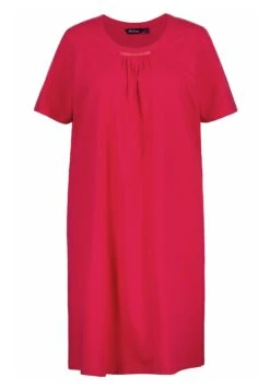 Ulla Popken PLEAT DETAIL - Koszula Nocna - Sorbet Pink -Lindex 36fa38630962492fbff22db31ce7ee21