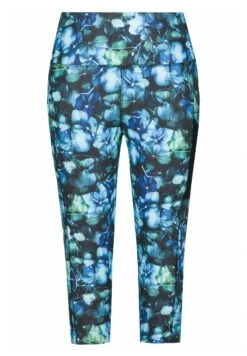 Ulla Popken TAILLE HAUTE POCHES - Legginsy - Blue -Lindex 38dc4055e5c142afa8a2a4d87050512f