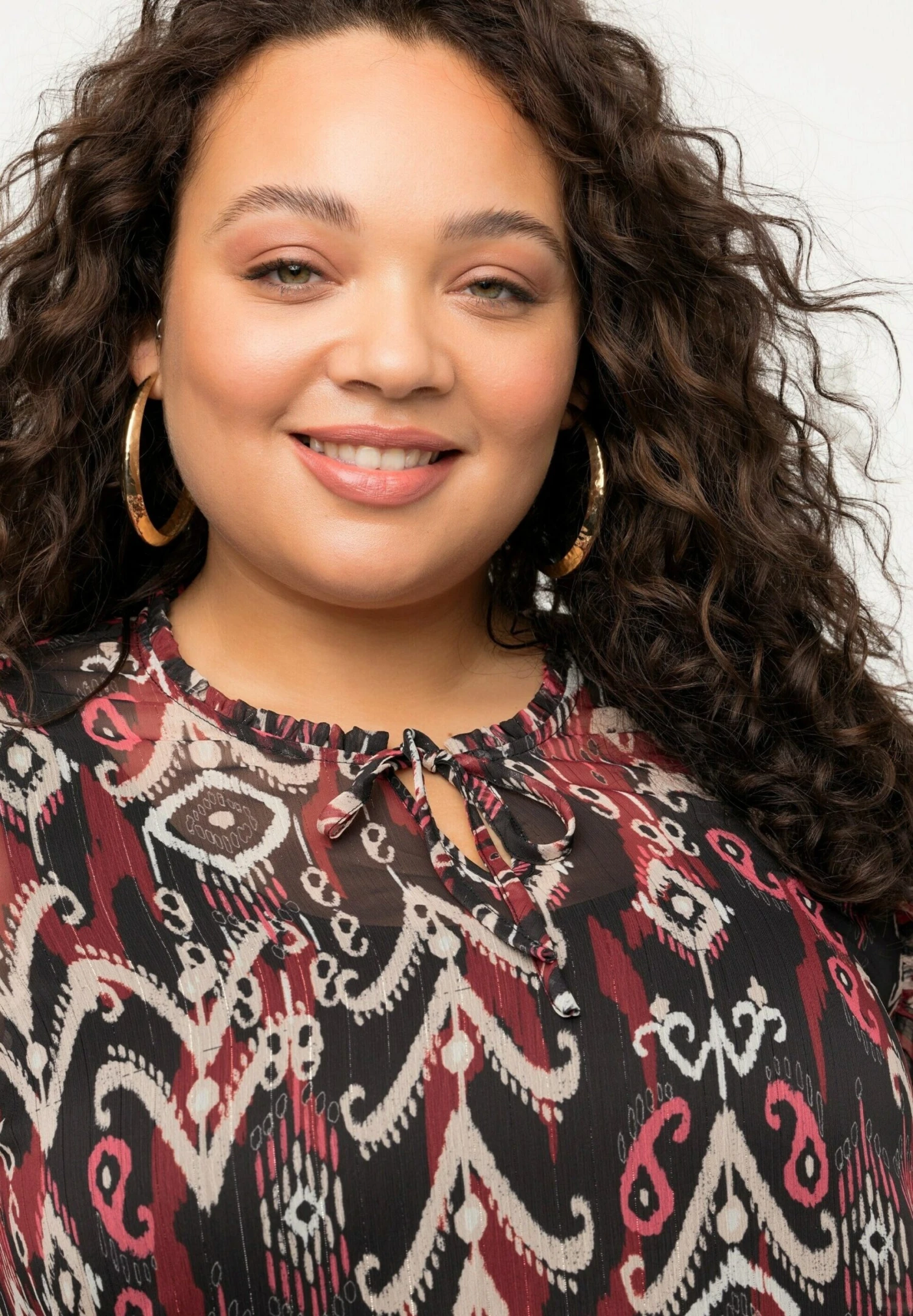 Ulla Popken Bluzka - Zwart 6 Ulla Popken Bluzka - Zwart - obrazek 4