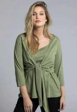 Ulla Popken Bluzka - Teichgrün