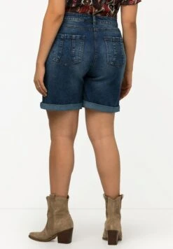 Ulla Popken Szorty Jeansowe - Jean Bleu Foncé -Lindex 3dc7c6dbb6f448f185f31b0ce0a46a9b