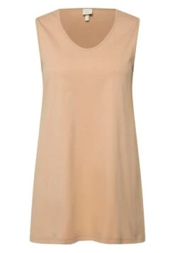 Ulla Popken A-LINIE V-AUSSCHNITT ÄRMELLOS - Top - Beige -Lindex 3e03398f0c8c4f7ea3d12e64bc055388