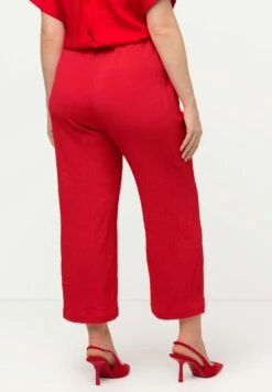 Ulla Popken Spodnie Materiałowe - Salsa Red -Lindex 3ed9f53507bc401b98d2108e61d2084c