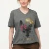 Ulla Popken T-shirt Z Nadrukiem - Gris Chiné -Lindex 400caf6a59be4920b69e56839561eafa