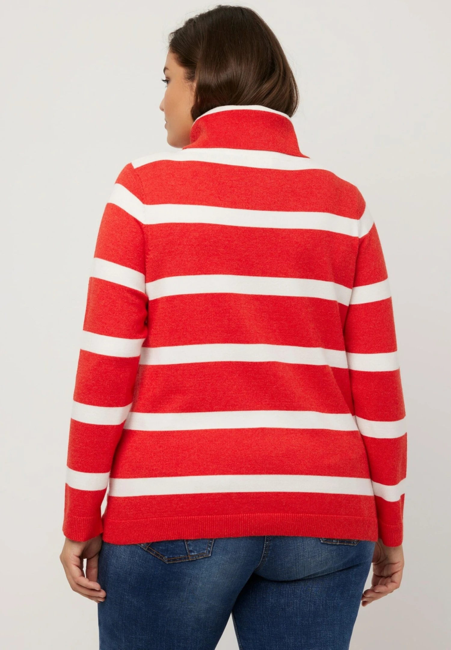 Ulla Popken Sweter - Hellrot 4 Ulla Popken Sweter - Hellrot - obrazek 2