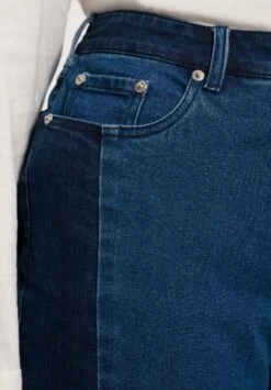 Ulla Popken INSET STRETCH MOM - Jeansy Straight Leg - Blue Denim -Lindex 40f39eb1a4184ca39f7e43a39e17ad8b