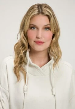 Ulla Popken Bluza - Steinweiß -Lindex 4130d50e7f9849fd9b84ea91c1c029f7