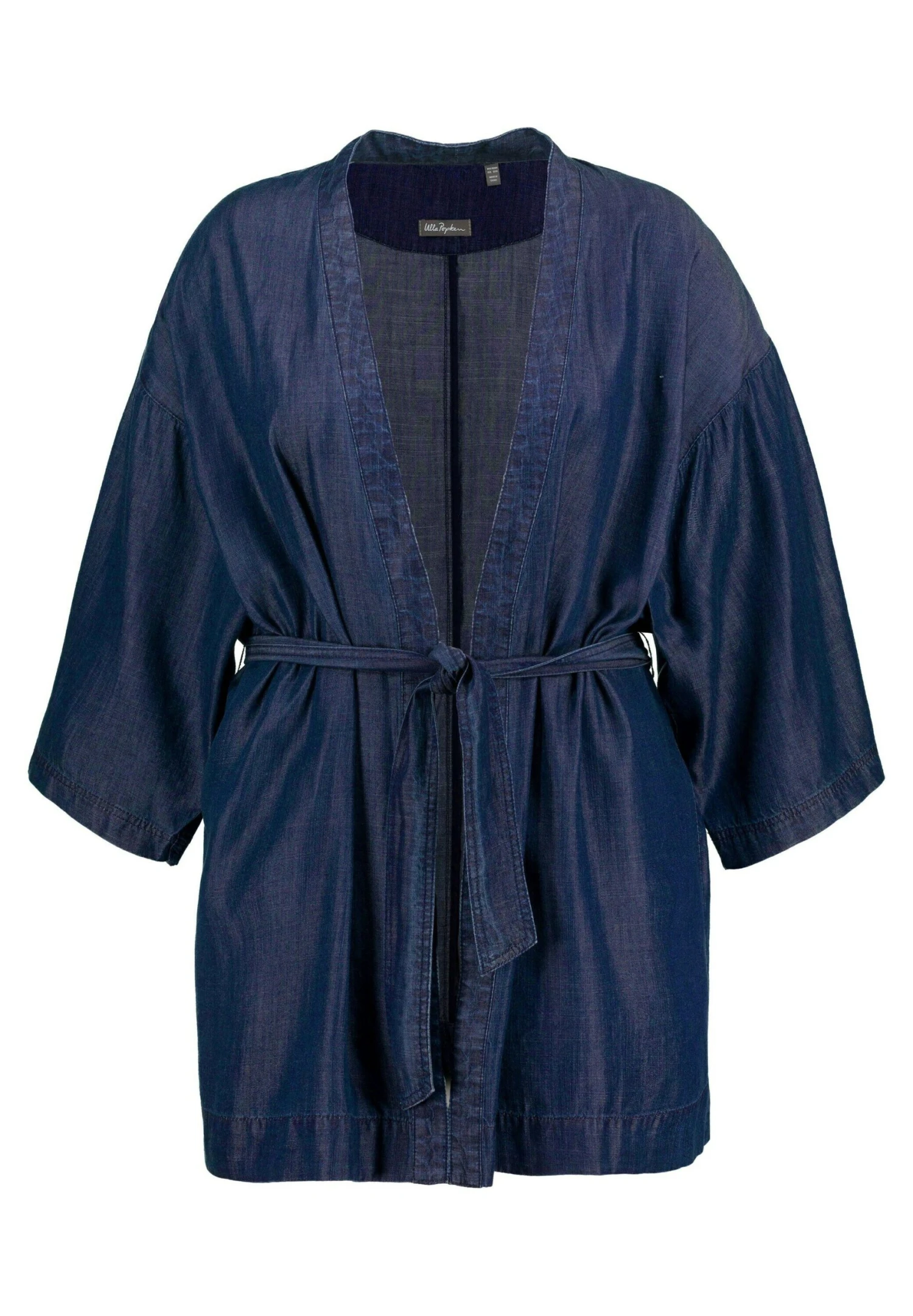 Ulla Popken Krótki Płaszcz - Dark Blue Denim 6 Ulla Popken Krótki Płaszcz - Dark Blue Denim - obrazek 4