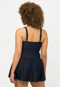 Ulla Popken À BONNETS SOUPLES ET ARMATURES FRONCES MATIÈRE RE - Kostium Kąpielowy - Marine 9 Ulla Popken À BONNETS SOUPLES ET ARMATURES FRONCES MATIÈRE RE - Kostium Kąpielowy - Marine -Lindex 4316caf596034654b7810e82af4eae29