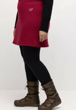 Ulla Popken Spódnica Trapezowa - Rouge Bordeaux -Lindex 45ef1208a49042f199ec1f1b4237577d