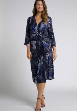 Ulla Popken Sukienka Z Dżerseju - Bleu Jean