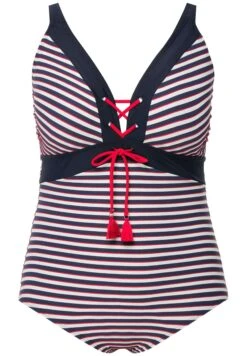 Ulla Popken Kostium Kąpielowy - Rouge -Lindex 47e0f750a7b74501a0df71f0d2f79d23