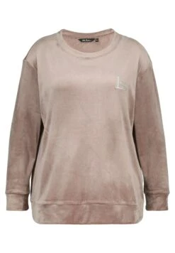 Ulla Popken Koszulka Do Spania - Taupe -Lindex 480ca33eb91b46dc88ef3f94e3605ca3