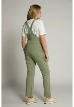 Ulla Popken Ogrodniczki - Kaki Clair -Lindex 486b12af8eaa4936853ea3979ea7a954