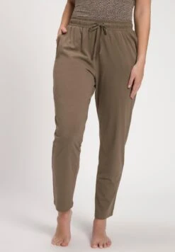 Ulla Popken Spodnie Od Piżamy - Nougatbraun