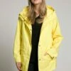 Ulla Popken Kurtka Przeciwdeszczowa - Jaune Clair
