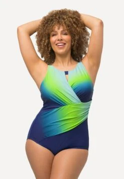 Ulla Popken Kostium Kąpielowy - Indigo -Lindex 4a6ec504e7204789862c2f3a3ea4b313