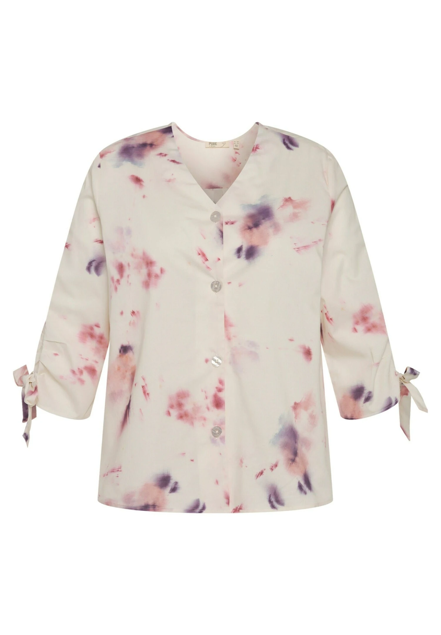 Ulla Popken V-AUSSCHNITT, 3/4-ARM, - Koszula - Popcorn 8 Ulla Popken V-AUSSCHNITT, 3/4-ARM, - Koszula - Popcorn - obrazek 6