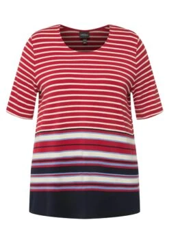 Ulla Popken T-shirt Z Nadrukiem - Rouge/pavot -Lindex 4d9109f33ebc4f7ca4a562f84d38b43c