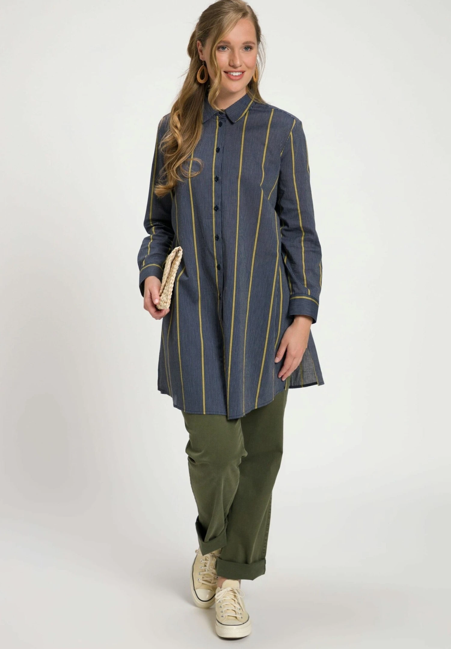 Ulla Popken Koszula - Marine 4 Ulla Popken Koszula - Marine - obrazek 2