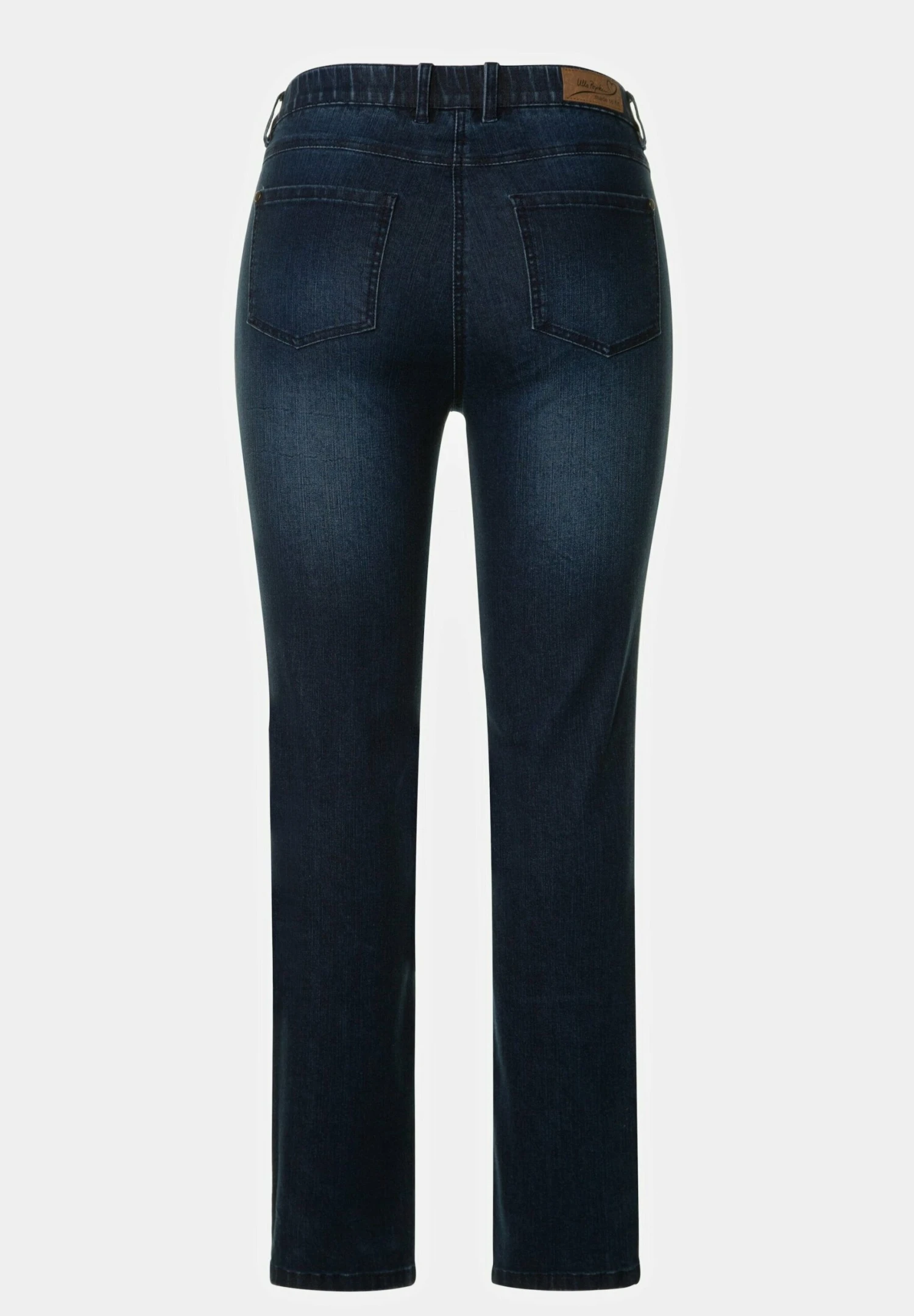 Ulla Popken GROSSE GRÖSSEN SARAH, 5-POCKET, HIG - Jeansy Slim Fit - Blue Denim 6 Ulla Popken GROSSE GRÖSSEN SARAH, 5-POCKET, HIG - Jeansy Slim Fit - Blue Denim - obrazek 4
