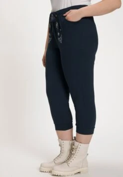 Ulla Popken Spodnie Treningowe - Marine -Lindex 51a3513626c84dbcbda84561f12ef075