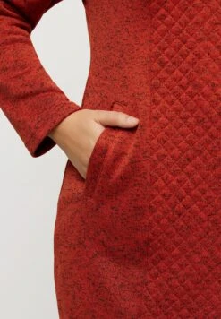 Ulla Popken Krótki Płaszcz - Terracotta -Lindex 539466570cfd4d5b8a31bbcdb3223bdd