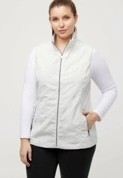 Ulla Popken Kamizelka - Blanc Neige