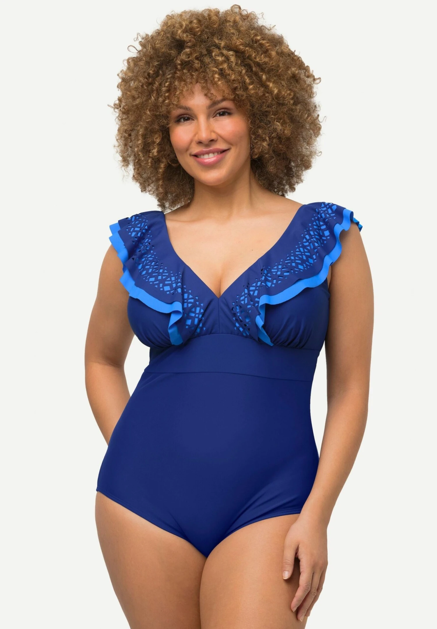 Ulla Popken Kostium Kąpielowy - Saphir Foncé 4 Ulla Popken Kostium Kąpielowy - Saphir Foncé - obrazek 2