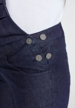 Ulla Popken Ogrodniczki - Dark Blue Denim -Lindex 55d496cde3b740079bb3fc41bce20280